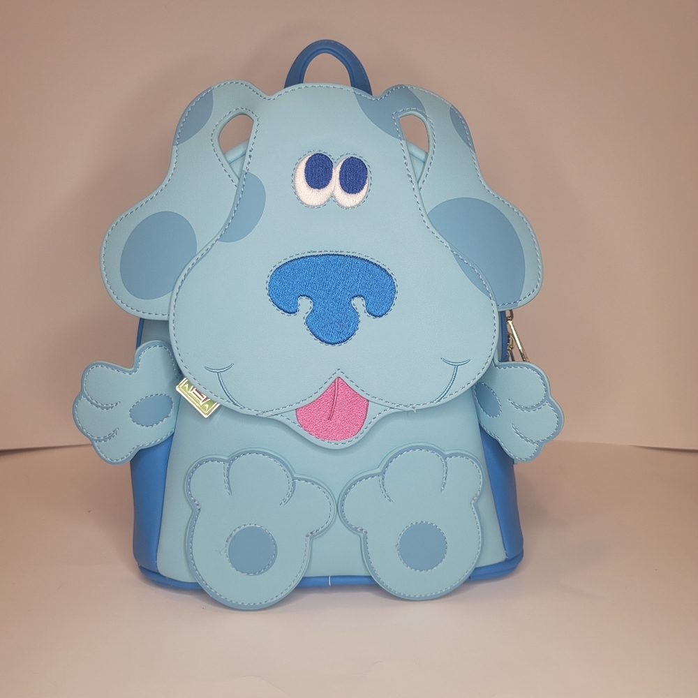Loungefly Blues Clues Blue Cosplay Mini Backpack